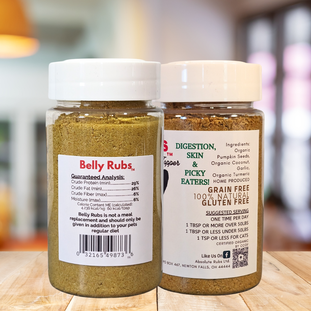 Belly Rubs Dog & Cat Food Topper